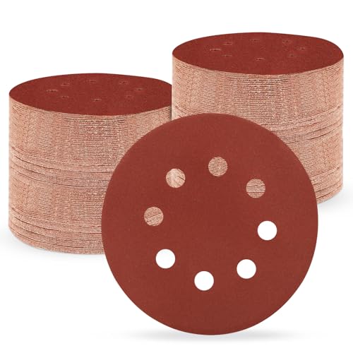 5 Inch 8 Hole Sanding Discs