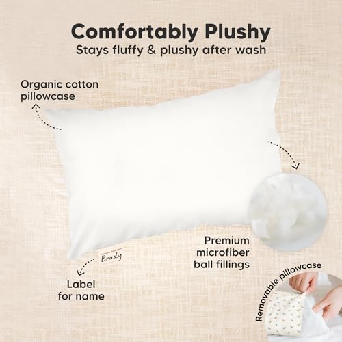 Mini Toddler Pillow with Pillowcase
