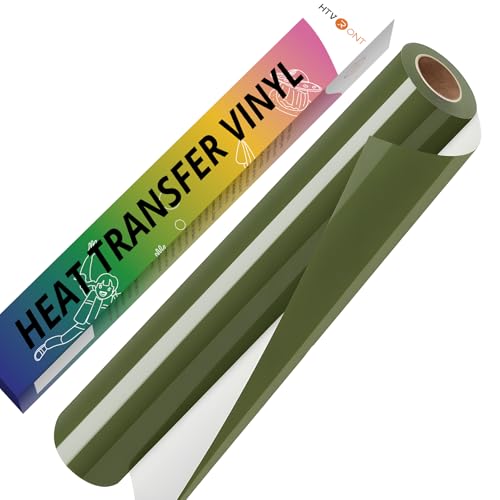 Olive Green HTV Vinyl Roll