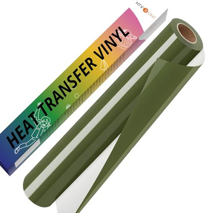 Olive Green HTV Vinyl Roll