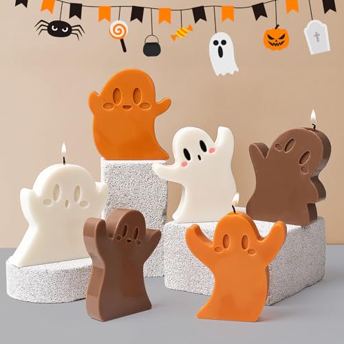 Halloween Candle Molds (6 Count)