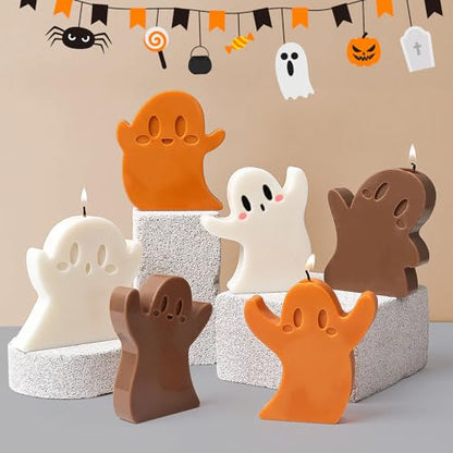 Halloween Candle Molds (6 Count)