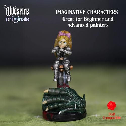 Hero, Player-Character, NPC DND Miniatures, 28mm32mm Unpainted D&D Minis Dungeons & Dragons Figures D D Bulk Pathfinder Fantasy Tabletop Fantasy Minis Set (15 Count)