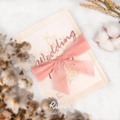Light Pink Chiffon Ribbon 1 (60 Foot)