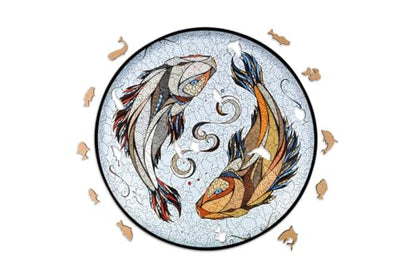 Colorful Wooden Jigsaw Puzzle