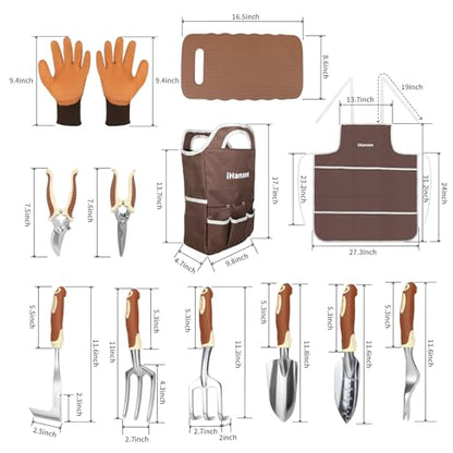 Brown Garden Tools Set 12 (12 Count)