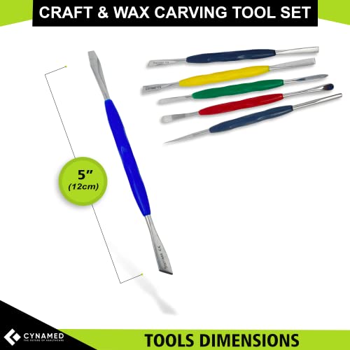 Stainless Steel Spatula Wax & Clay Sculpting Tool Carver Set