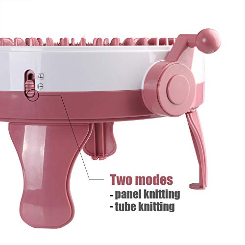 SENTRO 48 Needles Knitting Machine with Electric Adapter