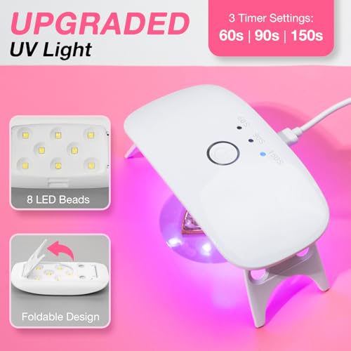 300g UV Resin Kit with Light and Molds