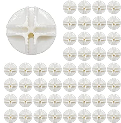 Wire Cube Plastic Connector 50Pcs Wire Grid Cube Organizer Connector for Modular Closet Storage Organizer and Wire Shelving
