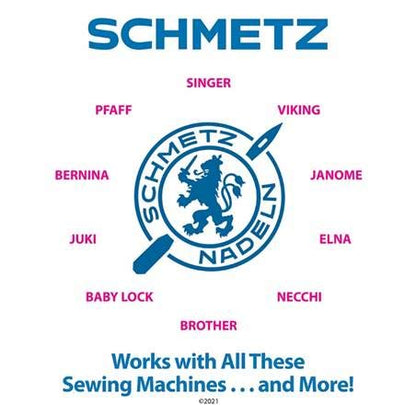 20 Schmetz Universal Sewing Machine Needles (20 Count)