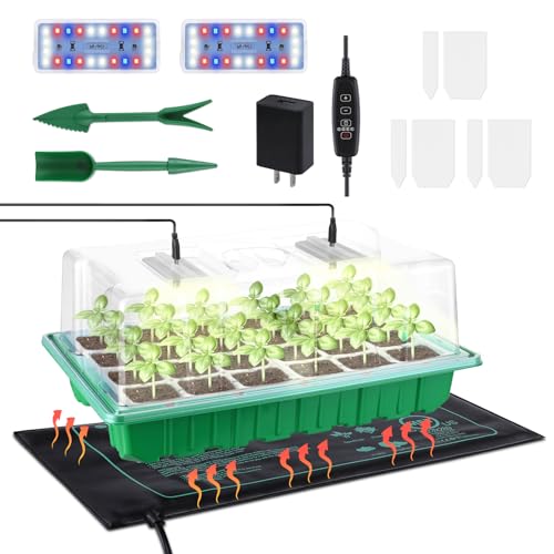 Large Seed Starter Trays with Heat Mat