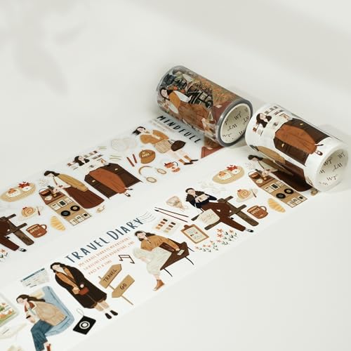 Pre Cut Planner's Day 2 Washi Tape (16.4042 Foot)