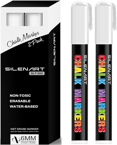 White Liquid Chalk Markers (2 Count)