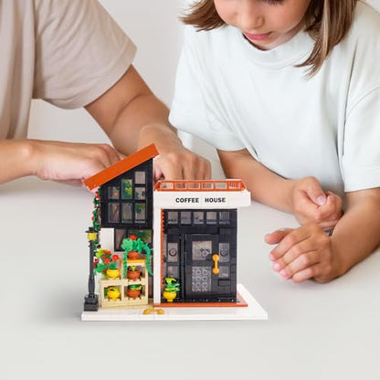 City Coffee House Building Blocks Set