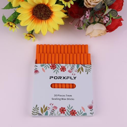 30 Pieces 7mm Sealing Wax Sticks for Glue Gun