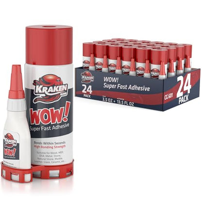 Wow! CA Glue 24x3.50 oz (24 Count)