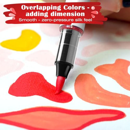 Acrylic Paint Creative Markers (24 Count)