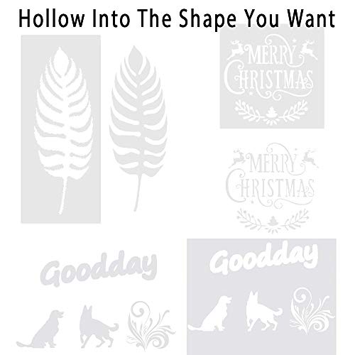 30 Pack 4 Mil Blank Stencil Sheets (30 Count)