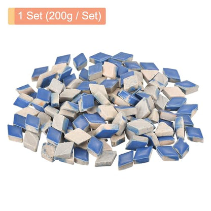 200g Ceramic Mosaic Tiles for Crafts Bulk