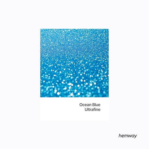 Resin Glitter Ocean Blue 100g Ultrafine (3.5 Ounce)
