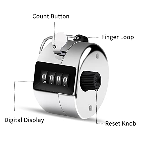 12 Pack Metal Hand Tally Counter 4