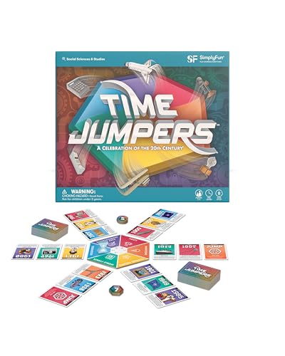 Time Jumpers Educational Kids’ Game (169 Count)