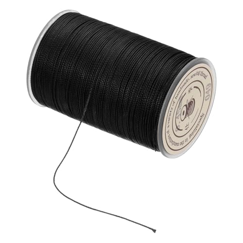Waxed Cord 0.45mm Waxed Thread 87 Yard Wax String Leather Cord for Bracelet Making