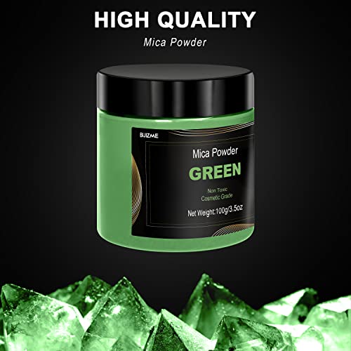 Green Mica Powder Pigment