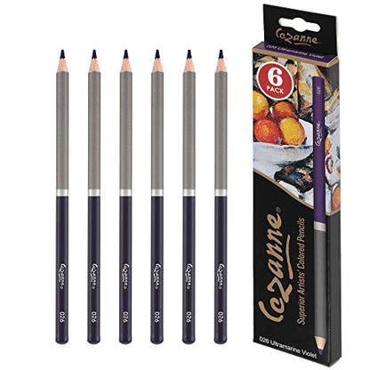 Creative Mark Premium Colored Pencils Ultramarine Violet 6 Pack (6 Count)