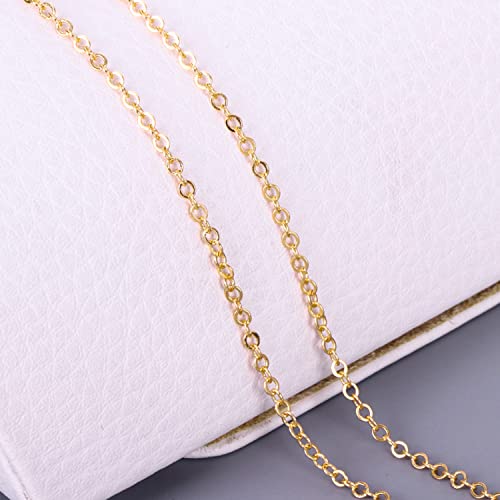 33ft Gold Chain for Jewelry Making Non