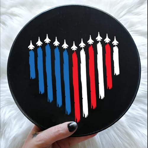 Patriotic Stencils American Flag Stencil 7.8" 50 Stars We The People 1776 (24 Count)
