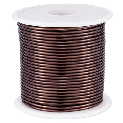 12 Gauge Light Brown Aluminum Craft Wire (105 Foot)