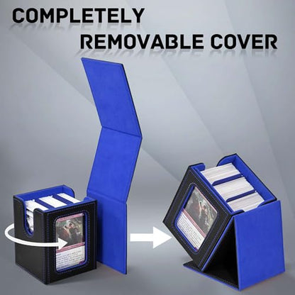MTG Deck Box with Commander Window Display