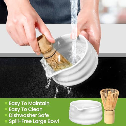 Matcha Whisk Set and Bowl