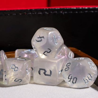 DND Dice Set D&D Polyhedral Dice with Die Bag (7 Count)