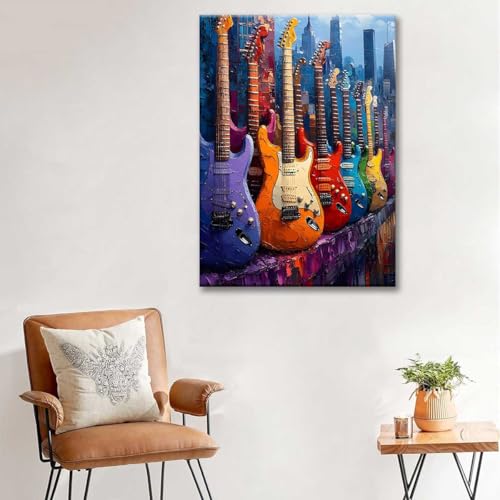 Paint by Numbers Kit for Adults Framed