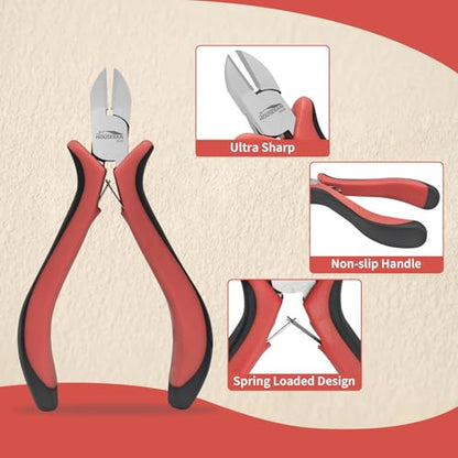 5 Pack 4" Small Wire Cutters (5 Count)