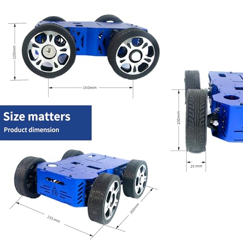 Smart Robot Ackermann Chassis Steering Suspension System