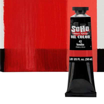 Oil Paint Vermilion