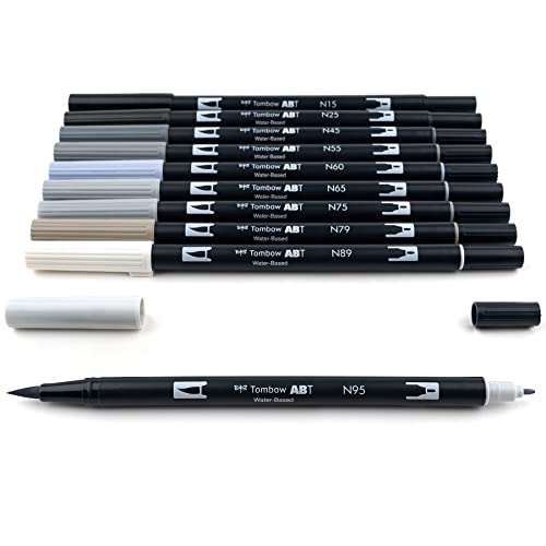 56171 Dual Brush Pen Art Markers (10 Count)