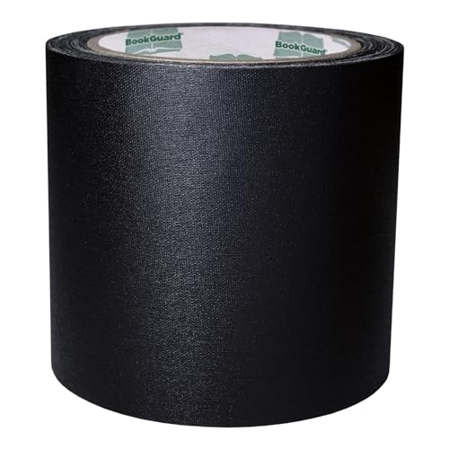 4 Inch Black Book Repair Cloth Tape 15 Yard Roll