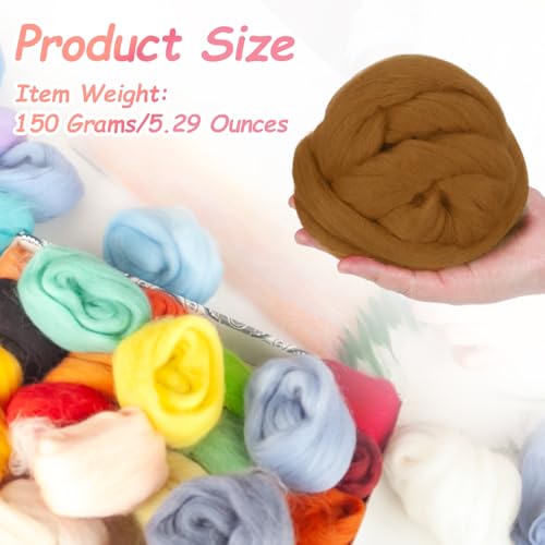 Wool Roving Yarn (5.3 Ounce)