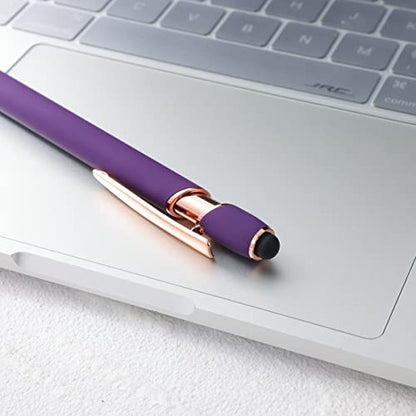 12 PCS 2 in 1 Stylus Ballpoint Pen with Stylus Tip (12 Count)