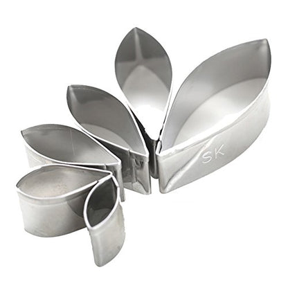 6pcs set Dahlia Sugar Flower Cutter Set Fondant Cake Sugarcraft Decorating Tools