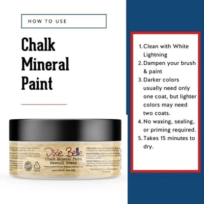 Chalk Mineral Paint (4 Fl Oz)