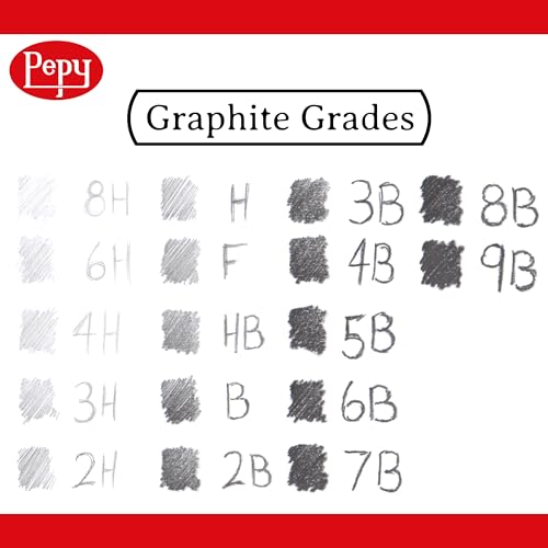 Graphite Professional Drawing Pencils (12 Count)