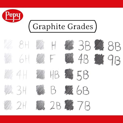 Graphite Professional Drawing Pencils (12 Count)