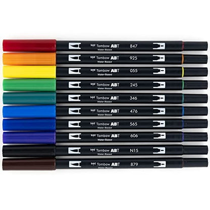Dual Brush Marker 10 (10 Count)