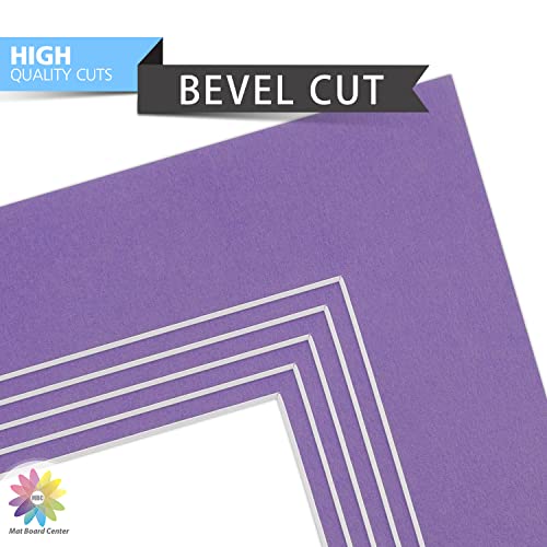 Mat Board Center 10 Pack 8x10 Photo Mats for 5x7 Picture